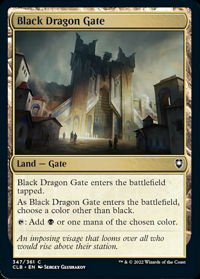Black Dragon Gate [Commander Legends: Battle for Baldur's Gate] | Good Games Adelaide SA