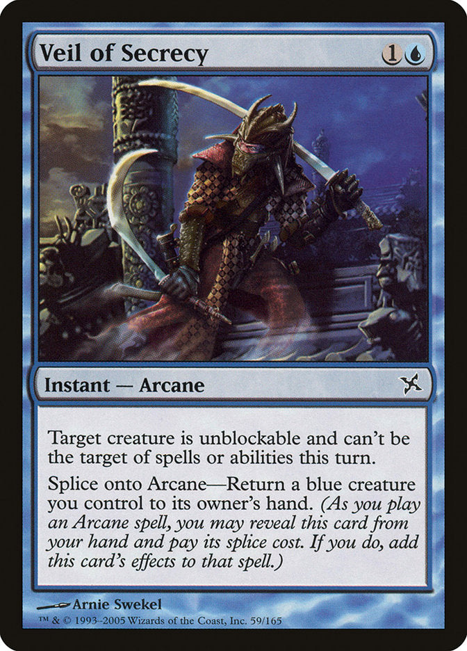 Veil of Secrecy 59 (Betrayers of Kamigawa)  - Foil | Good Games Adelaide SA