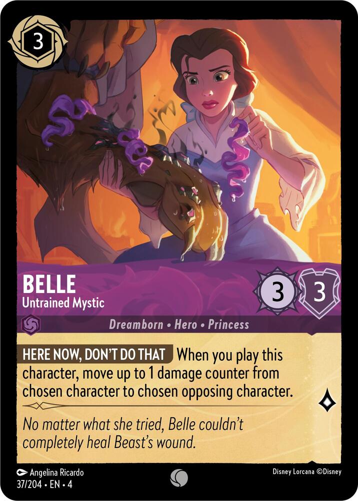 Belle Untrained Mystic 37/204 (Ursula's Return)  - Cold Foil | Good Games Adelaide SA