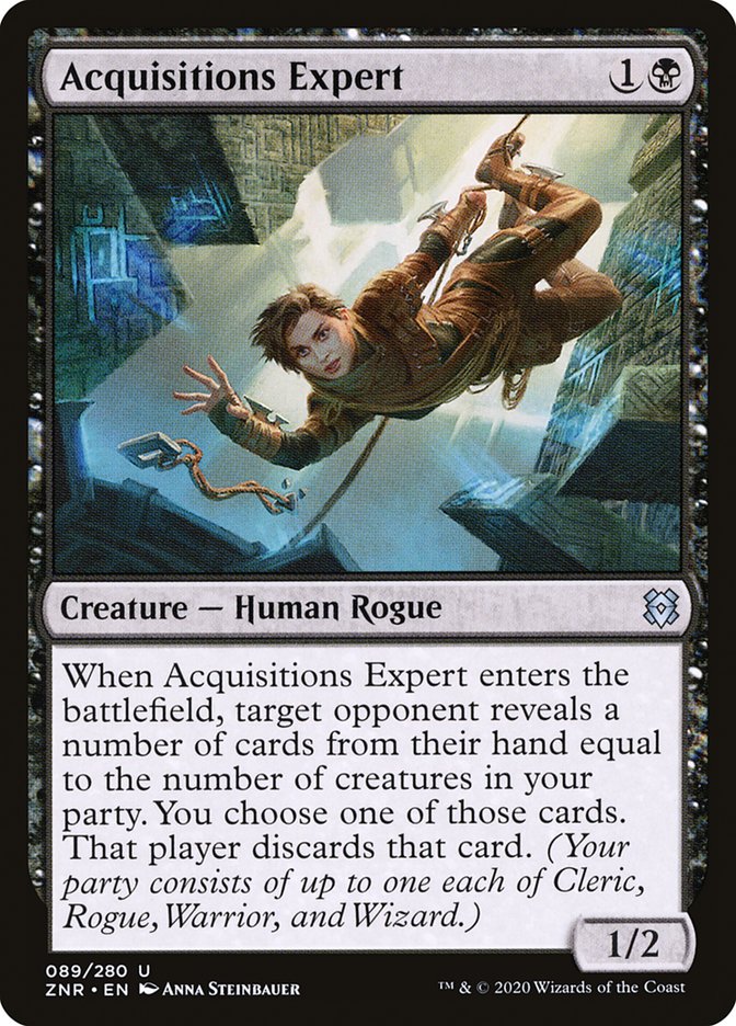 Acquisitions Expert 89/280 (Zendikar Rising)  - Foil | Good Games Adelaide SA