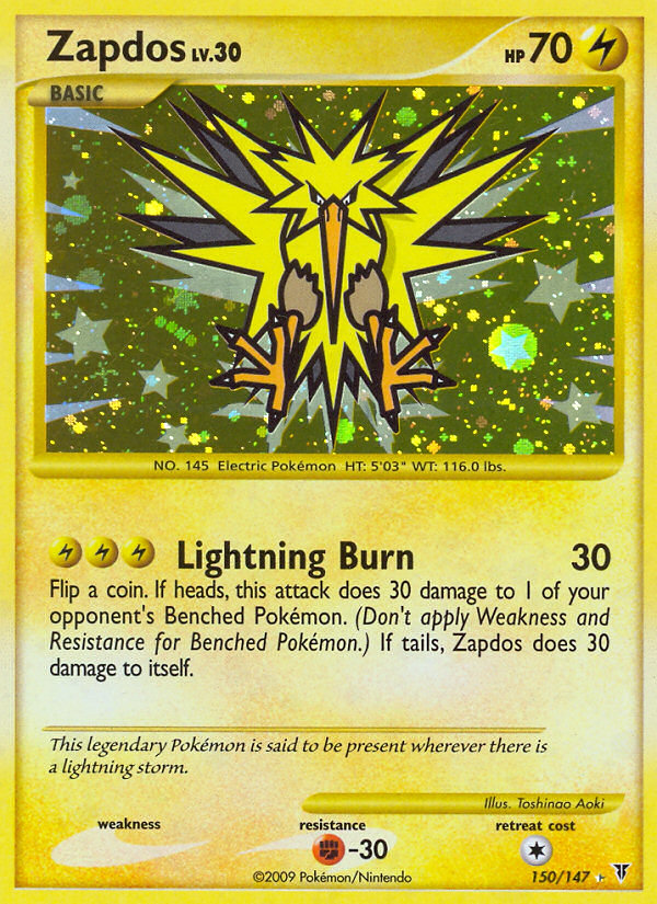 Zapdos (150/147) [Platinum: Supreme Victors] | Good Games Adelaide SA