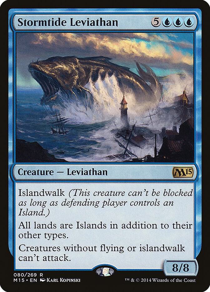 Stormtide Leviathan 80 (Magic 2015 (M15))  - Foil | Good Games Adelaide SA