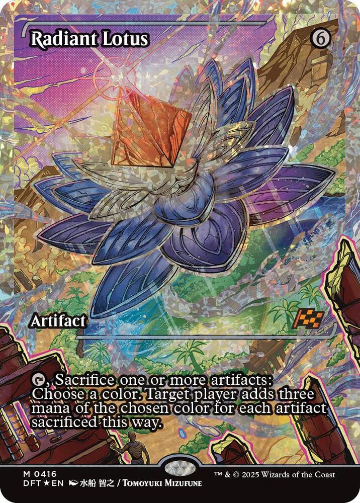 Radiant Lotus 416 (Aetherdrift)  - Foil | Good Games Adelaide SA