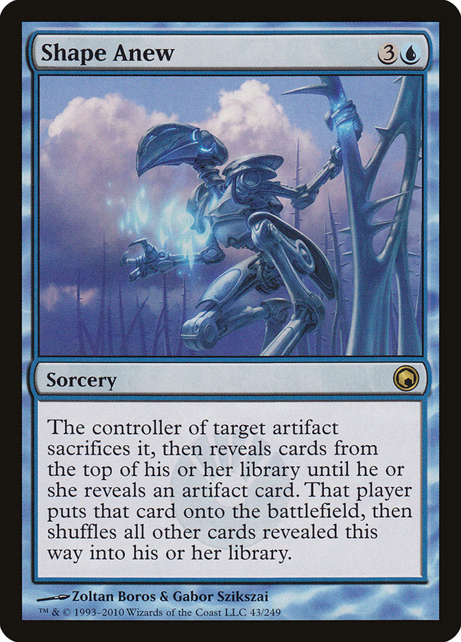 Shape Anew 43 (Scars of Mirrodin)  - Foil | Good Games Adelaide SA