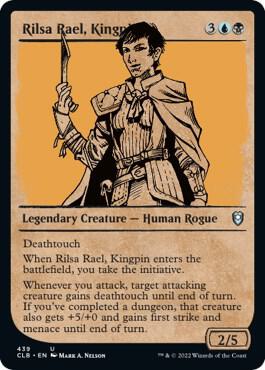 Rilsa Rael Kingpin Showcase 439 (Commander Legends: Battle for Baldur's Gate)  | Good Games Adelaide SA