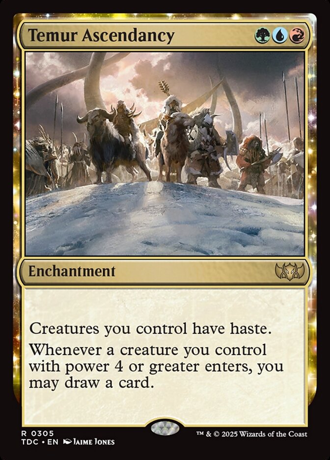 Temur Ascendancy 305 (Commander: Tarkir: Dragonstorm)  | Good Games Adelaide SA
