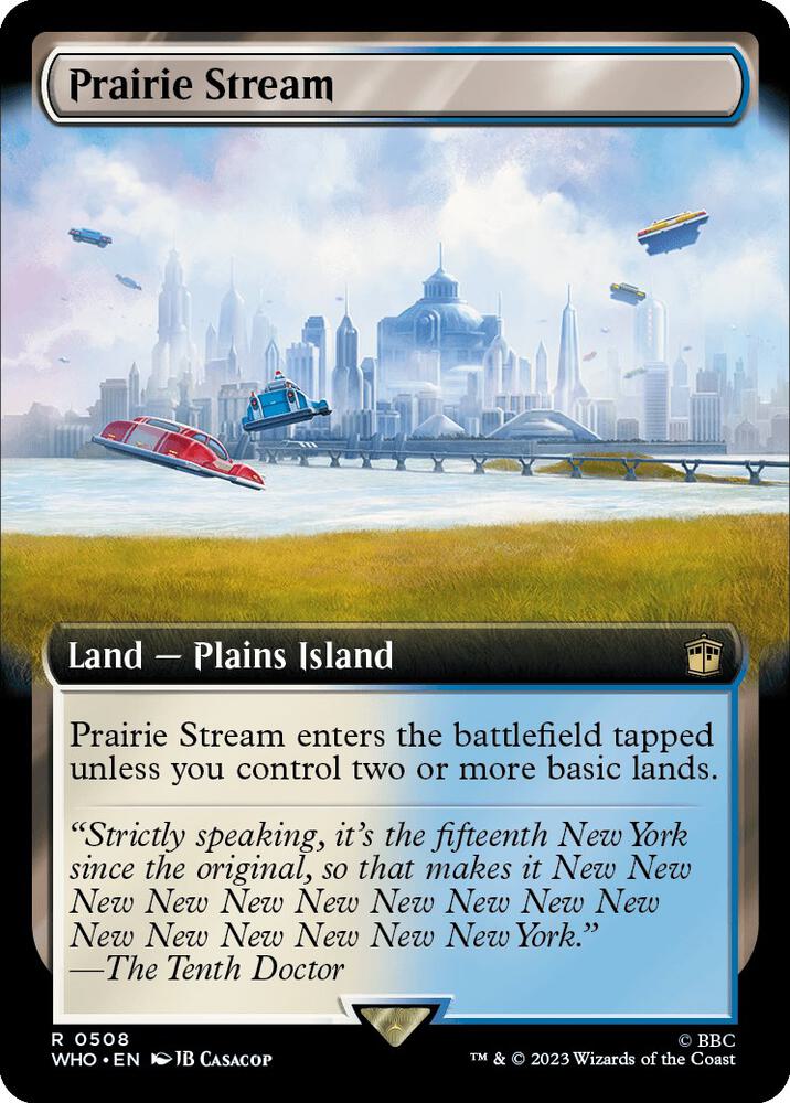 Prairie Stream 508 (Universes Beyond: Doctor Who)  | Good Games Adelaide SA