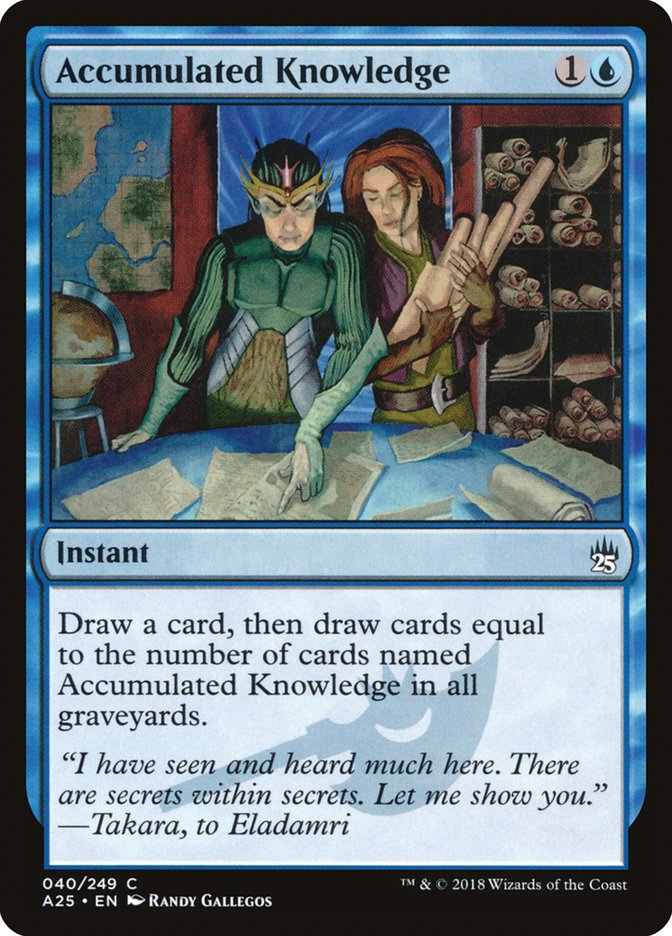 Accumulated Knowledge 40 (Masters 25)  | Good Games Adelaide SA