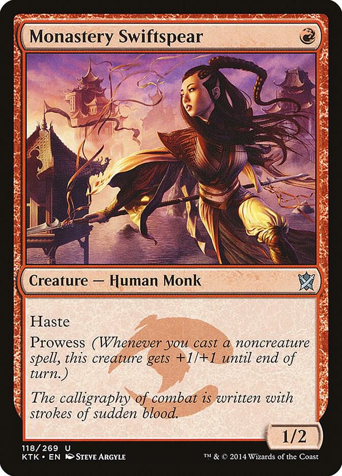 Monastery Swiftspear 118 (Khans of Tarkir)  - Foil | Good Games Adelaide SA