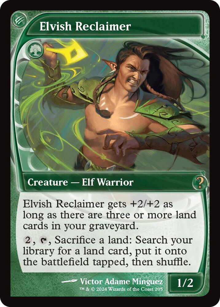 Elvish Reclaimer 205 (Mystery Booster 2)  | Good Games Adelaide SA