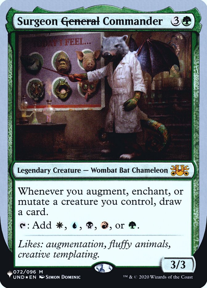 Surgeon General Commander (Unfinity Foil Edition) [The List] | Good Games Adelaide SA