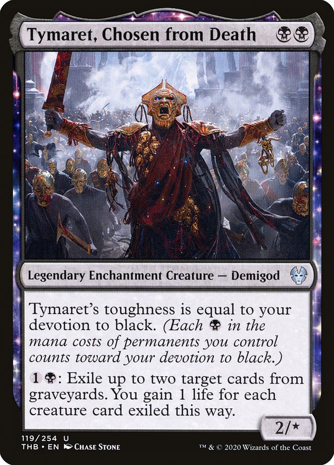 Tymaret, Chosen from Death 119 (Theros Beyond Death)  - Foil | Good Games Adelaide SA