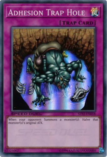 Adhesion Trap Hole [STP2-EN018] Super Rare | Good Games Adelaide SA