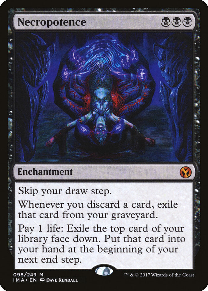 Necropotence [Iconic Masters] | Good Games Adelaide SA