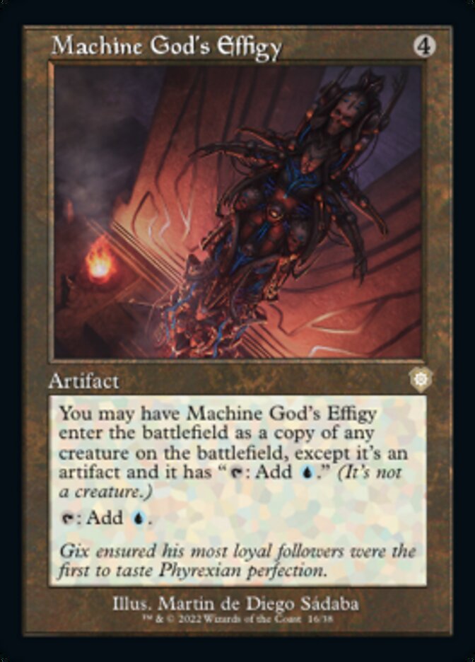 Machine God's Effigy (Retro) [The Brothers' War Commander] | Good Games Adelaide SA