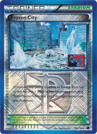 Frozen City Team Plasma 100 116 League Promo 100/116 (League & Championship Cards)  - Reverse Holofoil | Good Games Adelaide SA