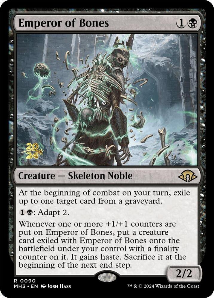 Emperor of Bones 90 (Prerelease Cards)  - Foil | Good Games Adelaide SA