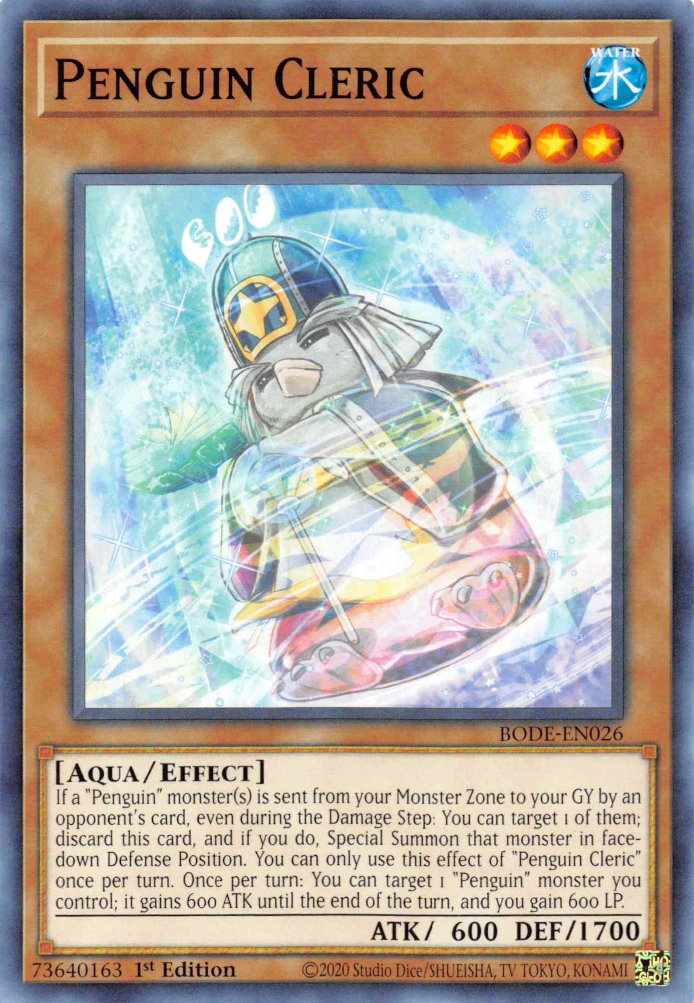 Penguin Cleric [BODE-EN026] Common | Good Games Adelaide SA