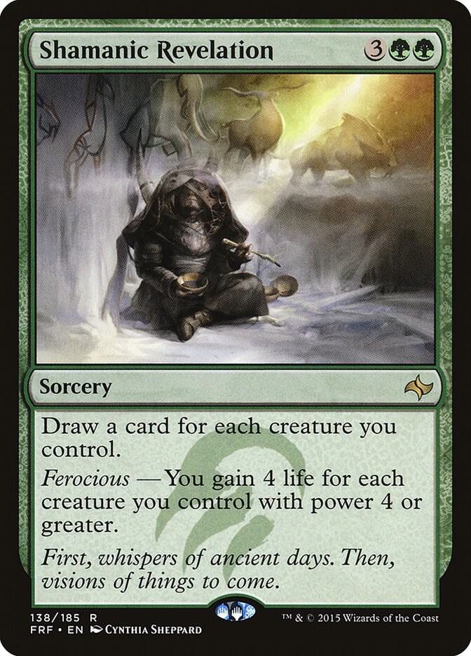 Shamanic Revelation 138/185 (Fate Reforged)  | Good Games Adelaide SA