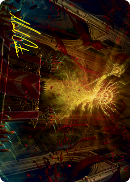 Katilda, Dawnhart Martyr Art Card (Gold-Stamped Signature) [Innistrad: Crimson Vow Art Series] | Good Games Adelaide SA