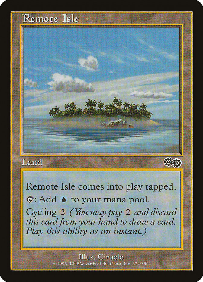 Remote Isle [Urza's Saga] | Good Games Adelaide SA