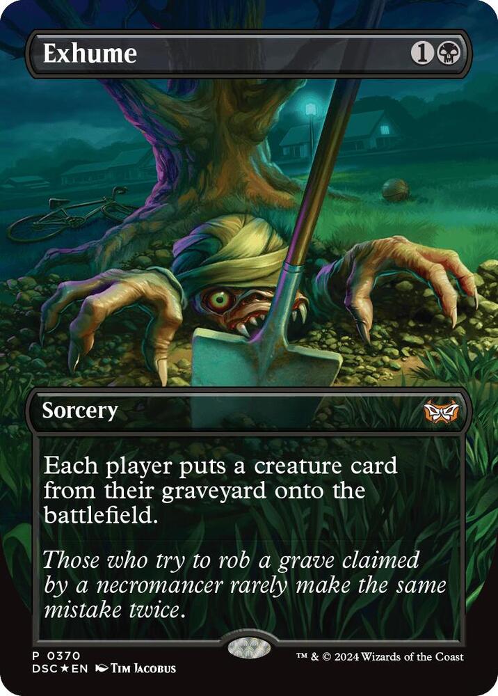 Exhume 370 (Commander: Duskmourn: House of Horror)  - Foil | Good Games Adelaide SA