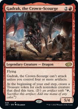 Gadrak the Crown Scourge 538 (Jumpstart 2022)  | Good Games Adelaide SA
