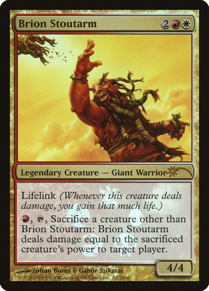 Brion Stoutarm A2 (Media Promos)  - Foil | Good Games Adelaide SA