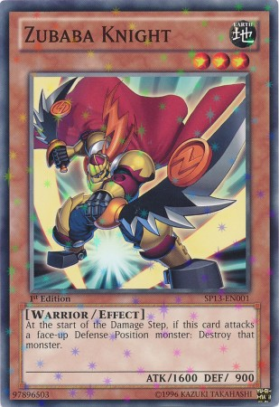Zubaba Knight [SP13-EN001] Starfoil Rare | Good Games Adelaide SA