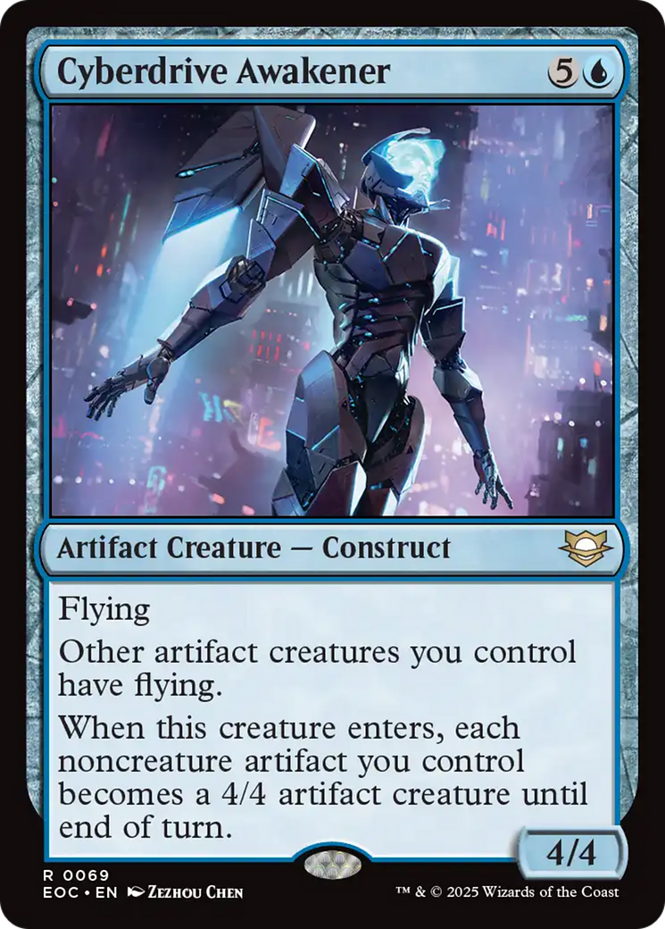 Cyberdrive Awakener [Edge of Eternities Commander] | Good Games Adelaide SA