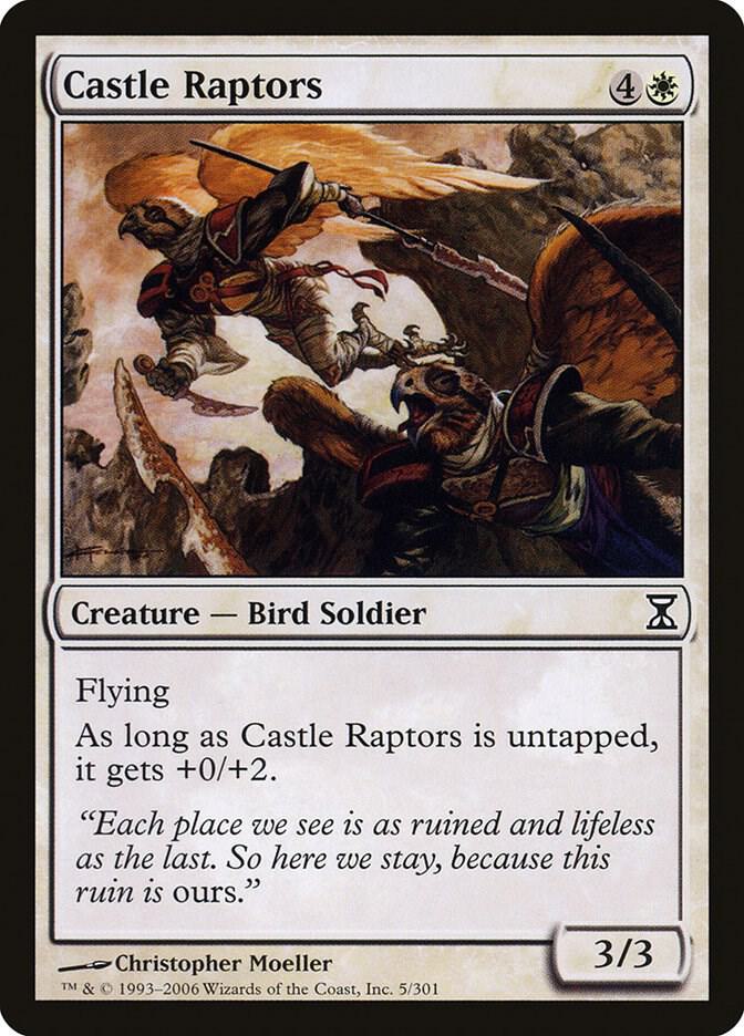 Castle Raptors 5 (Time Spiral)  | Good Games Adelaide SA