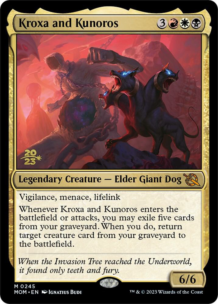 Kroxa and Kunoros 245 (Prerelease Cards)  - Foil | Good Games Adelaide SA