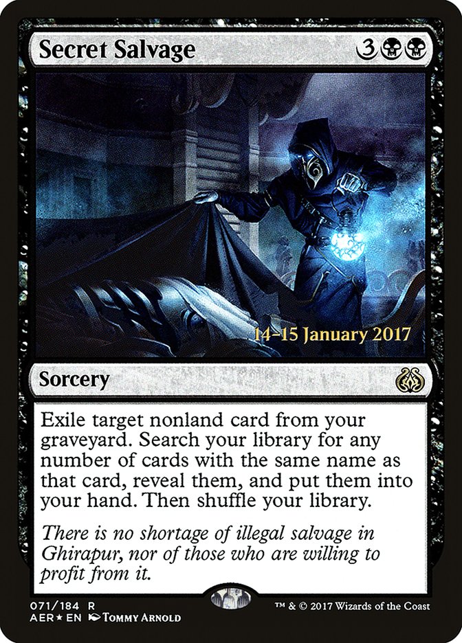 Secret Salvage [Aether Revolt Promos] | Good Games Adelaide SA