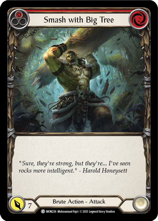 Smash with Big Tree (Red) [MON226] 1st Edition Normal | Good Games Adelaide SA