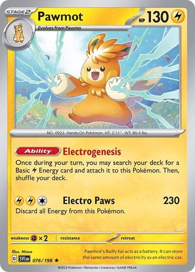 Pawmot 076 198 Line Holo 076/198 (Miscellaneous Cards & Products)  - Holofoil | Good Games Adelaide SA