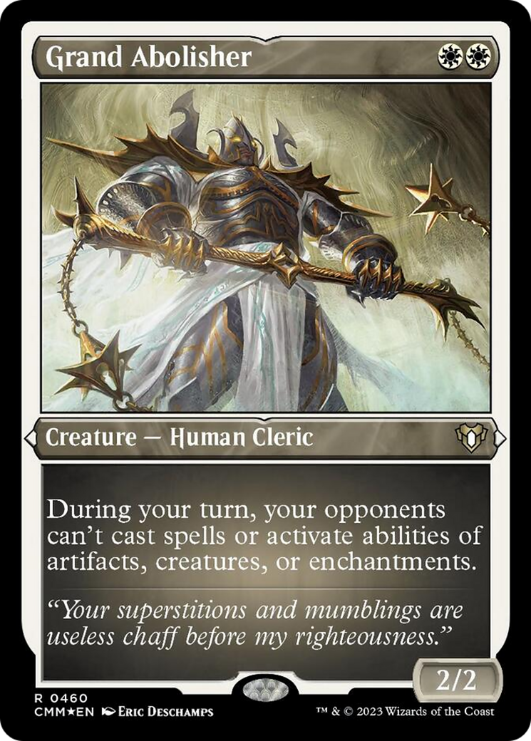 Grand Abolisher (Foil Etched) [Commander Masters] | Good Games Adelaide SA