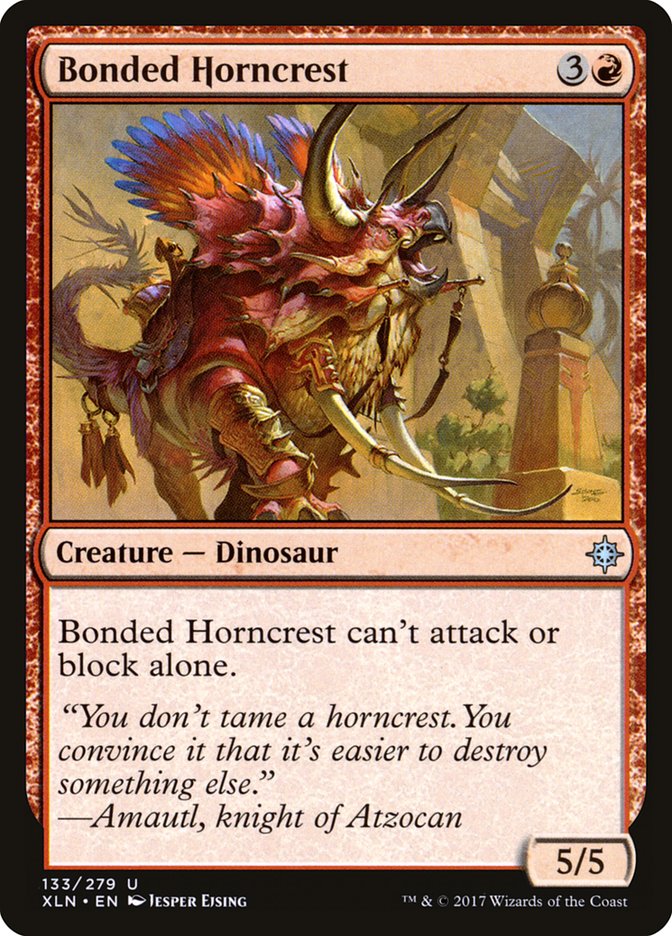 Bonded Horncrest [Ixalan] | Good Games Adelaide SA