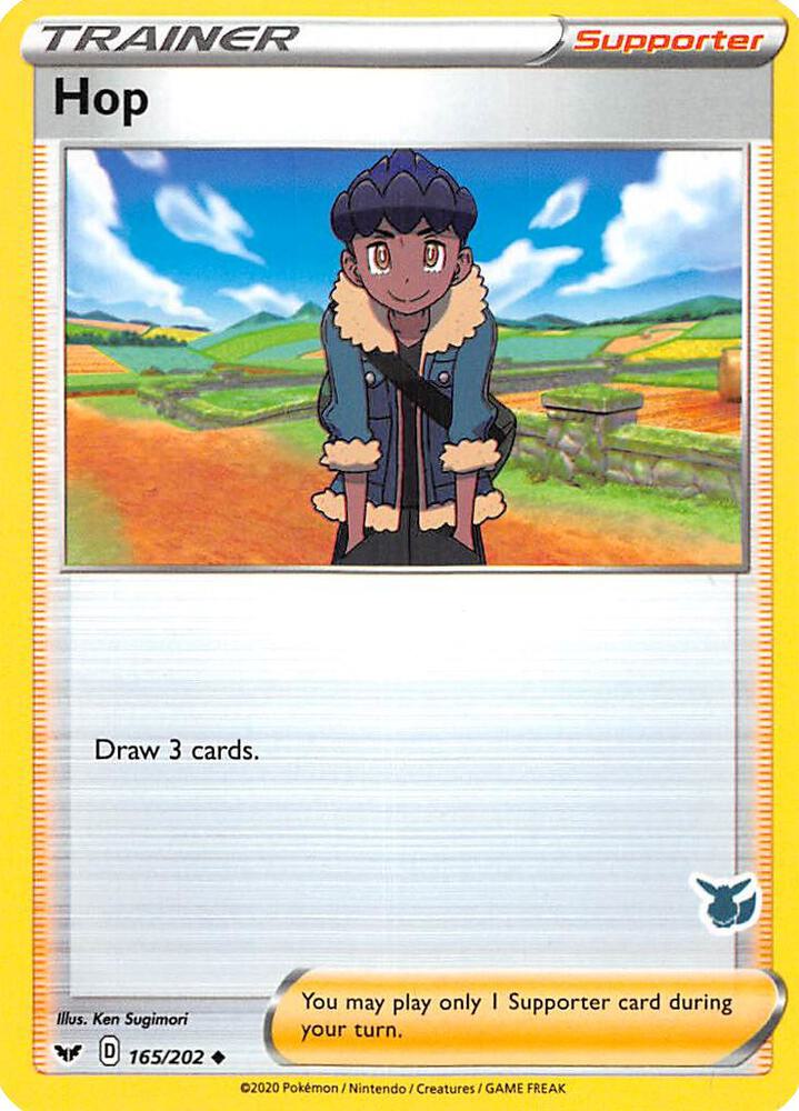 Hop 165 202 Eevee Stamped 165/202 (Battle Academy 2022)  | Good Games Adelaide SA