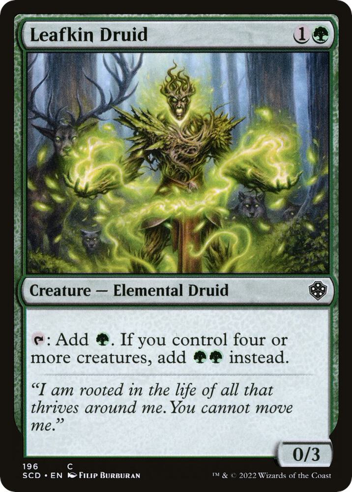 Leafkin Druid 196 (Starter Commander Decks)  | Good Games Adelaide SA