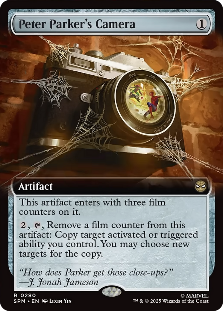 Peter Parker's Camera (Extended Art) [Marvel's Spider-Man] | Good Games Adelaide SA