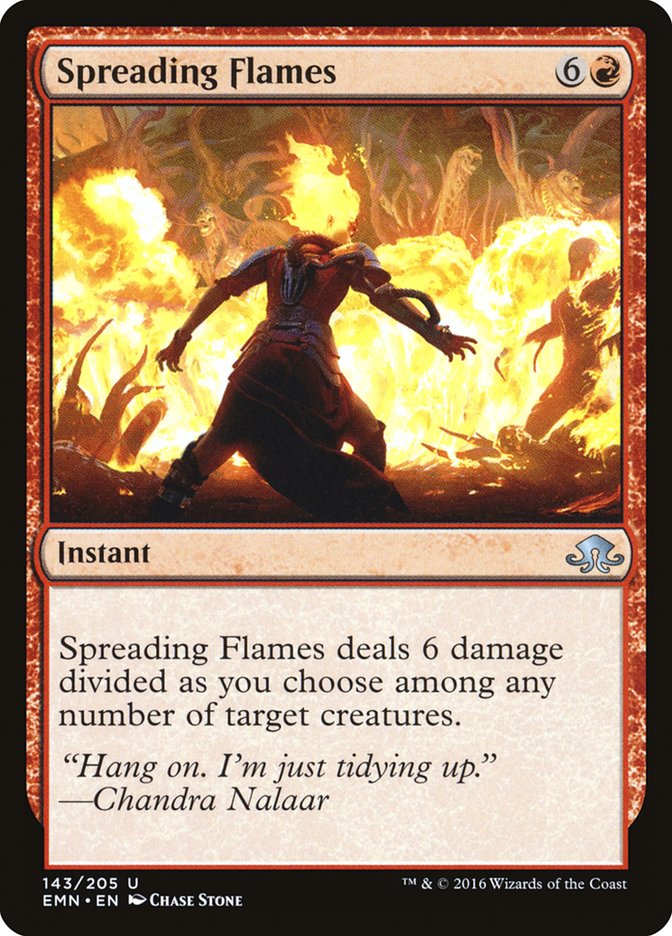 Spreading Flames 143 (Eldritch Moon)  - Foil | Good Games Adelaide SA