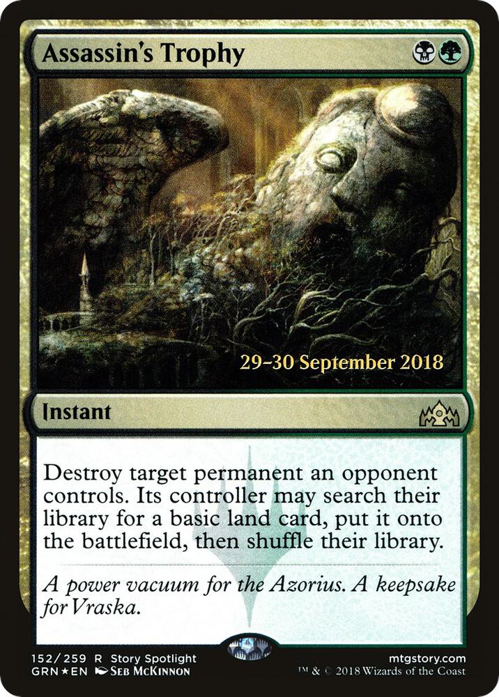 Assassins Trophy 152 (Prerelease Cards)  - Foil | Good Games Adelaide SA