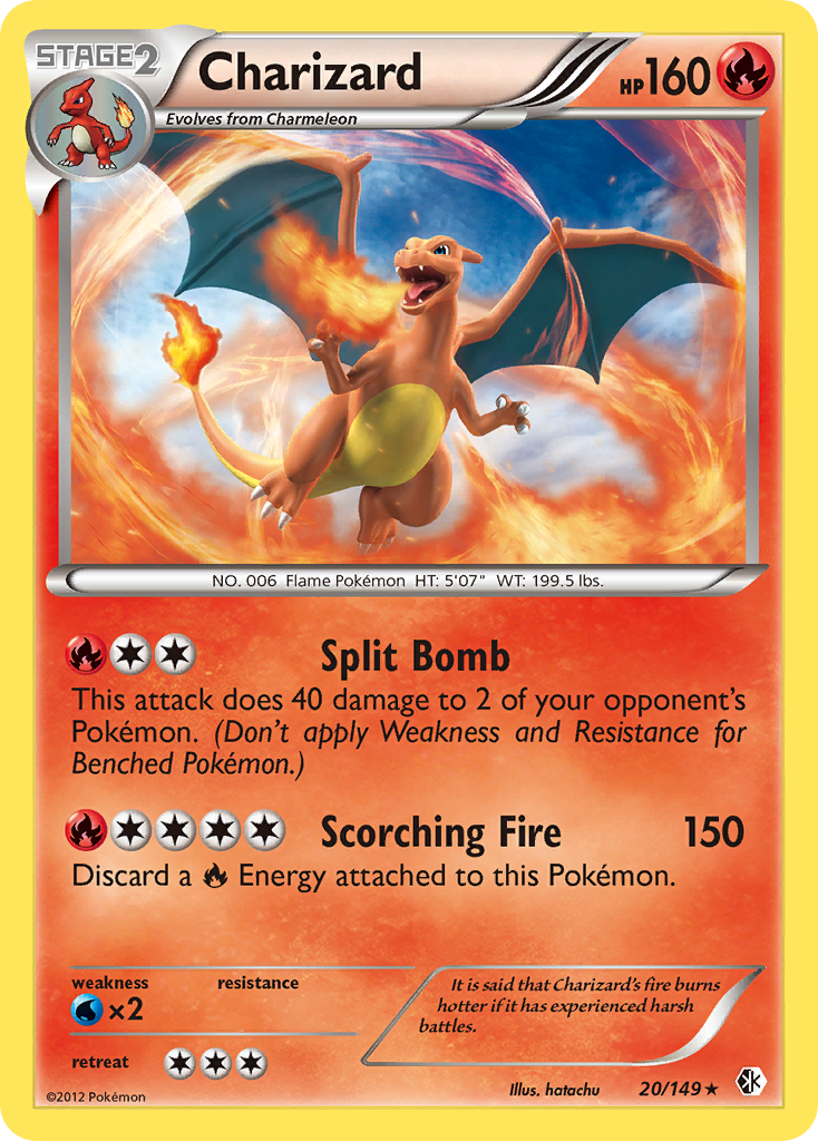 Charizard (20/149) [Black & White: Boundaries Crossed] | Good Games Adelaide SA
