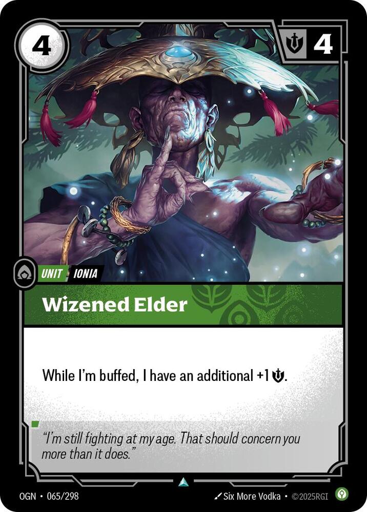 Wizened Elder 065/298 (Origins)  | Good Games Adelaide SA