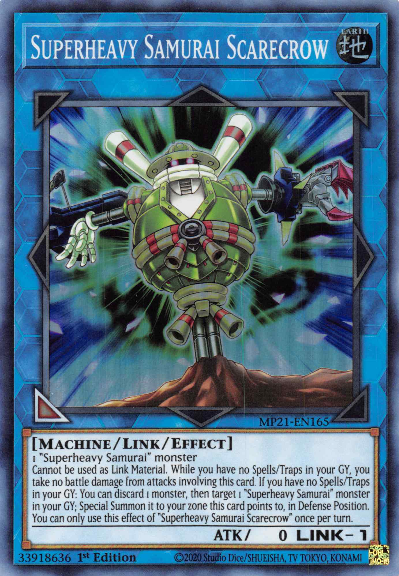 Superheavy Samurai Scarecrow [MP21-EN165] Super Rare | Good Games Adelaide SA