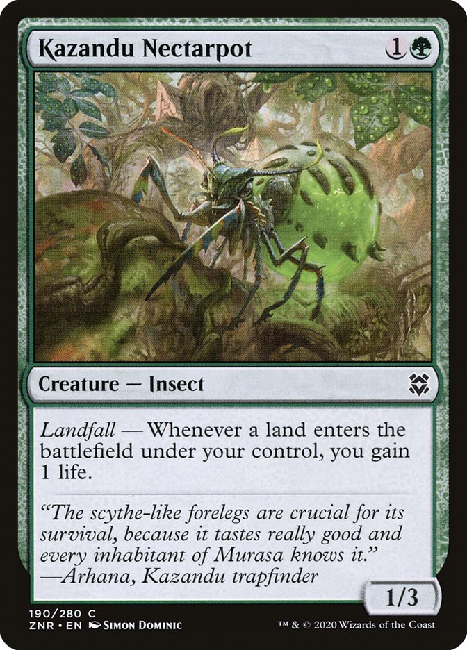 Kazandu Nectarpot 190/280 (Zendikar Rising)  | Good Games Adelaide SA