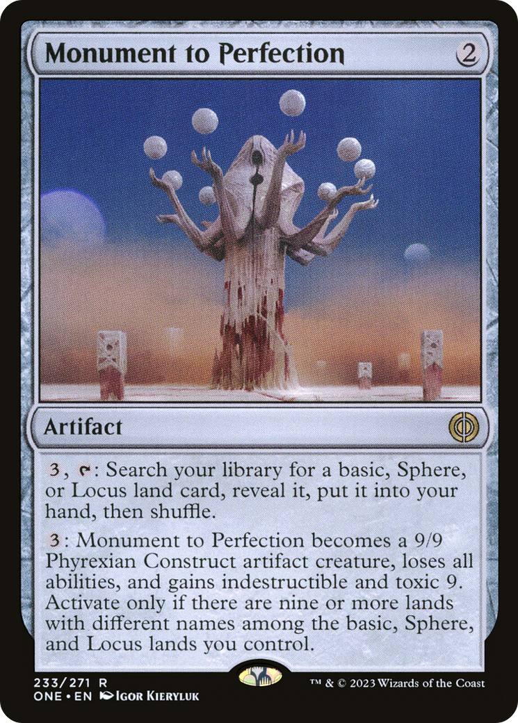 Monument to Perfection [Phyrexia: All Will Be One] | Good Games Adelaide SA