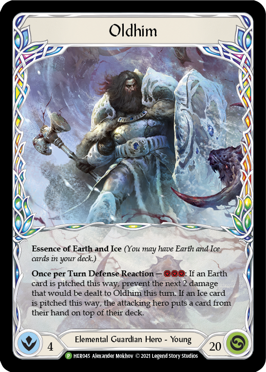 Oldhim [HER045] (Promo)  Cold Foil | Good Games Adelaide SA