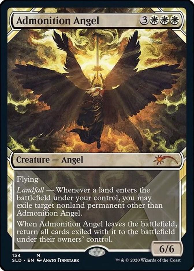 Admonition Angel 154 (Secret Lair Drop Series)  - Foil | Good Games Adelaide SA