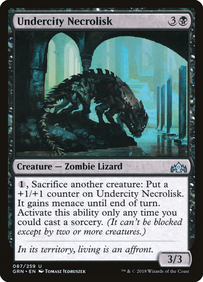 Undercity Necrolisk [Guilds of Ravnica] | Good Games Adelaide SA